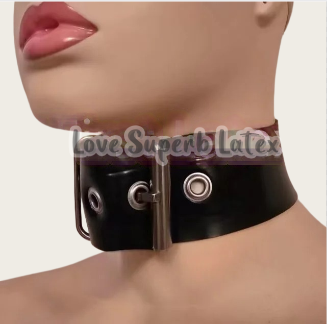 Women'S Accessories For Neck - 0.4mm 섹시 라텍스 넥 초커 고무