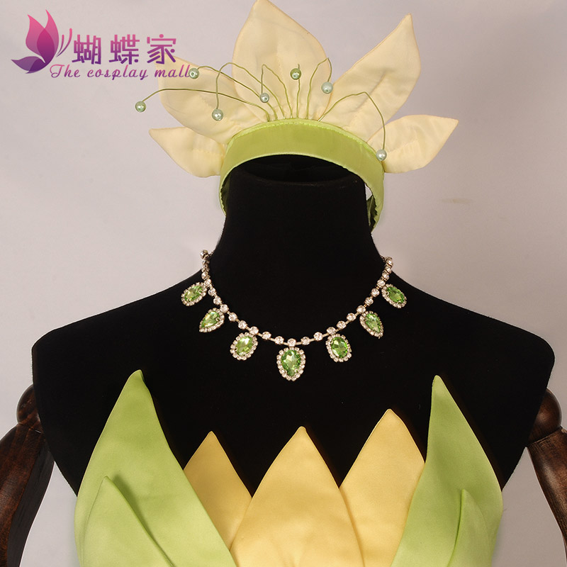 공주 티아나 드레스 코스프레 의상 헤어 액세서리가 포함 - Women Accessories Aesthetic 리뷰 및 가격
