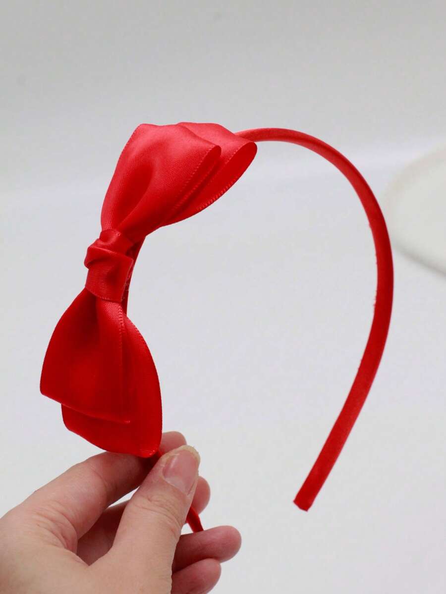 1pc 여성용 우아한 리본 머리띠, 학교, 공식 행사, - Women'S Formal Accessories 리뷰 및 가격
