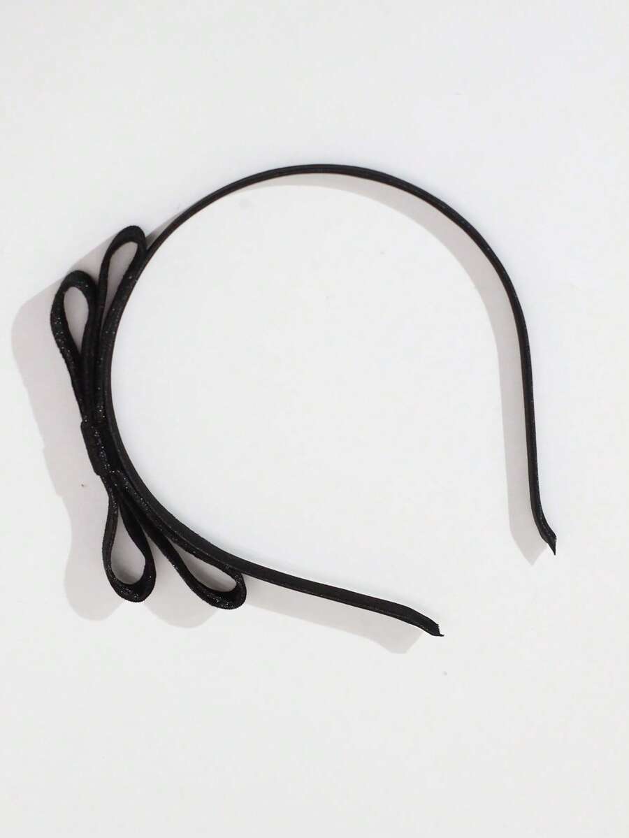 1pc 여성용 우아한 리본 머리띠, 학교, 공식 행사, - Women'S Formal Accessories 리뷰 및 가격
