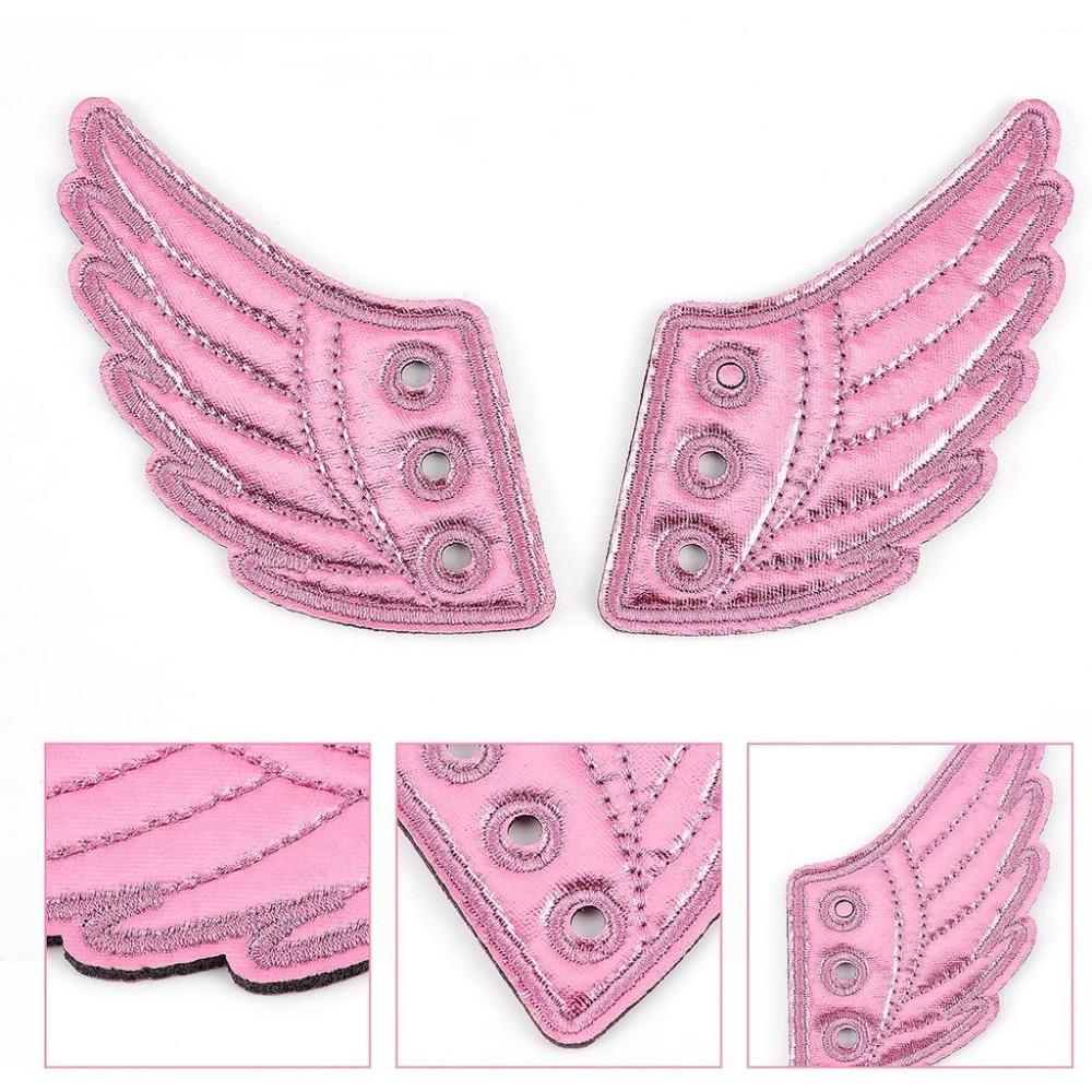 천사 날개 신발 장식 - 소녀와 여성을 위한 빨간색 패 - Women'S Accessories Red Wing Shoes 리뷰 및 가격