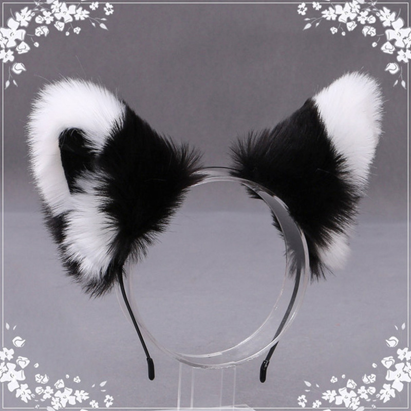 푹신한 여우 고양이 귀 플러시 머리띠 부드러운 털 헤어 - Women Accessories Aesthetic 리뷰 및 가격