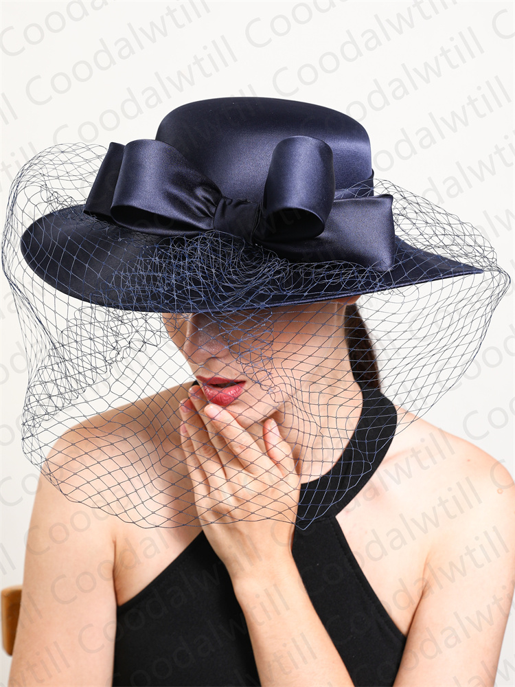 여성 정장 웨딩 교회 베일 페도라 캡 메쉬 페시네이터  - Women'S Formal Accessories 리뷰 및 가격
