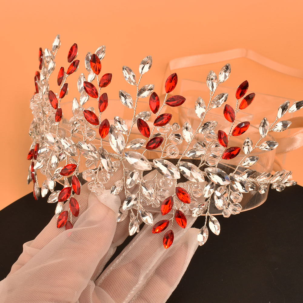 SA441 레드 신부 벨트 럭셔리 크리스탈 웨딩 원피스 - Women'S Formal Accessories 리뷰 및 가격