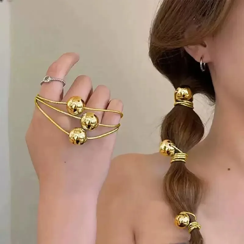 5/10PCS 골드/실버 기하학적 헤어 타이 골든 우아 - Wrap Ring Gold 리뷰 및 가격