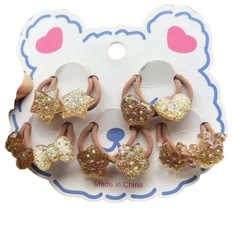 빛나는 골드 걸스 탄성 헤어 밴드, 헤어 액세서리, 어 - Wrap Ring Gold 리뷰 및 가격
